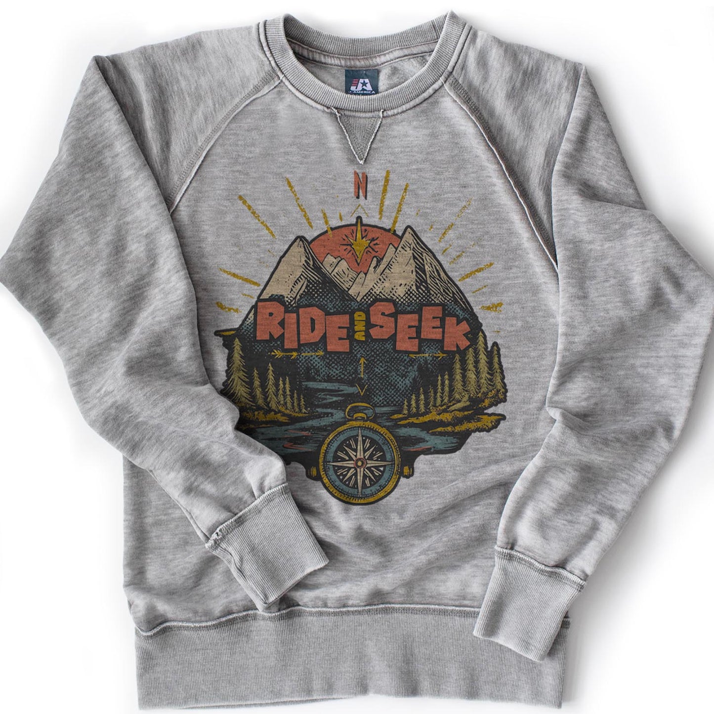 Ride and Seek Biking Tee