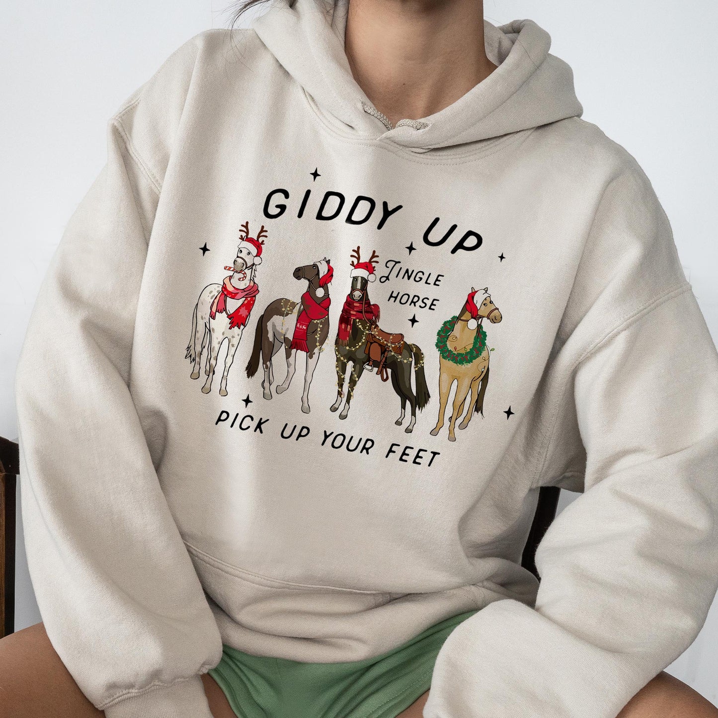Jingle Horse Sweatshirts