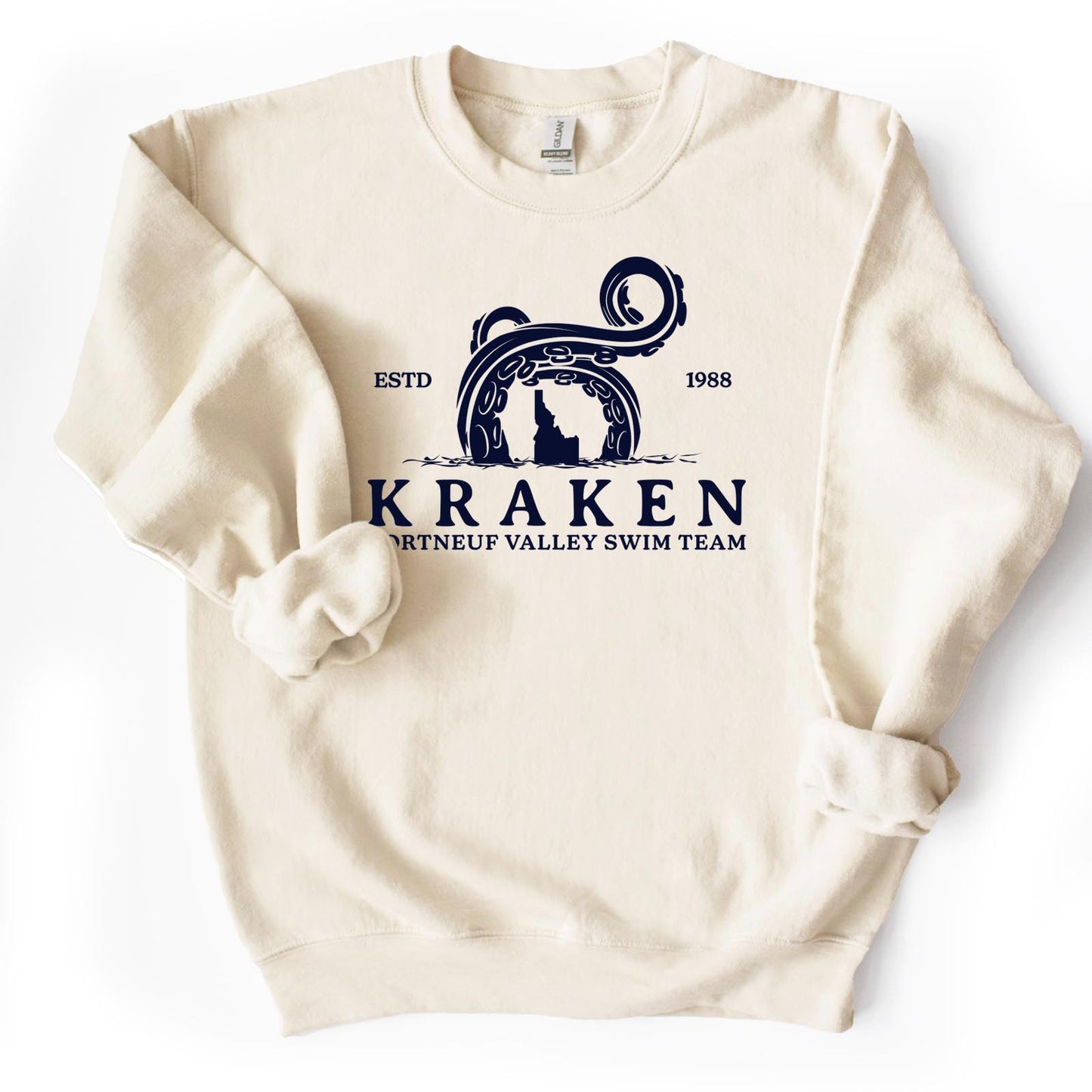 Kraken Swim Team Logo