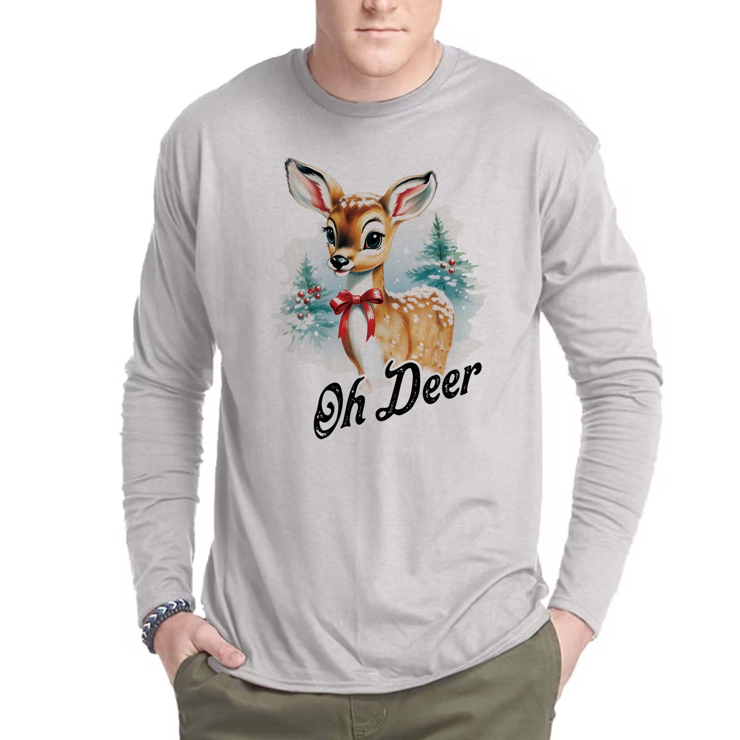 Oh Deer Long Sleeve Tee