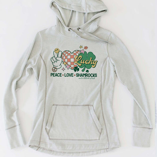 Peace, Love, and a little bit of Luck Sweatshirts
