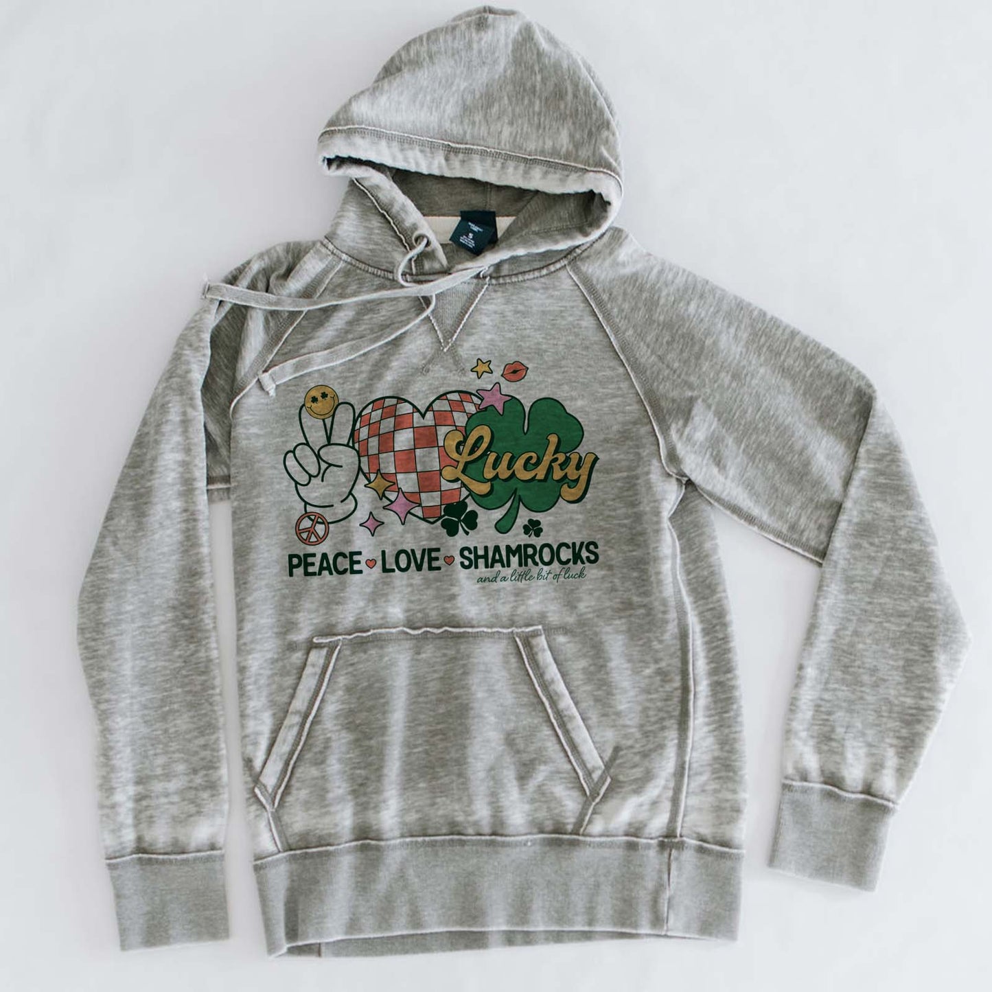 Peace, Love, and a little bit of Luck Sweatshirts