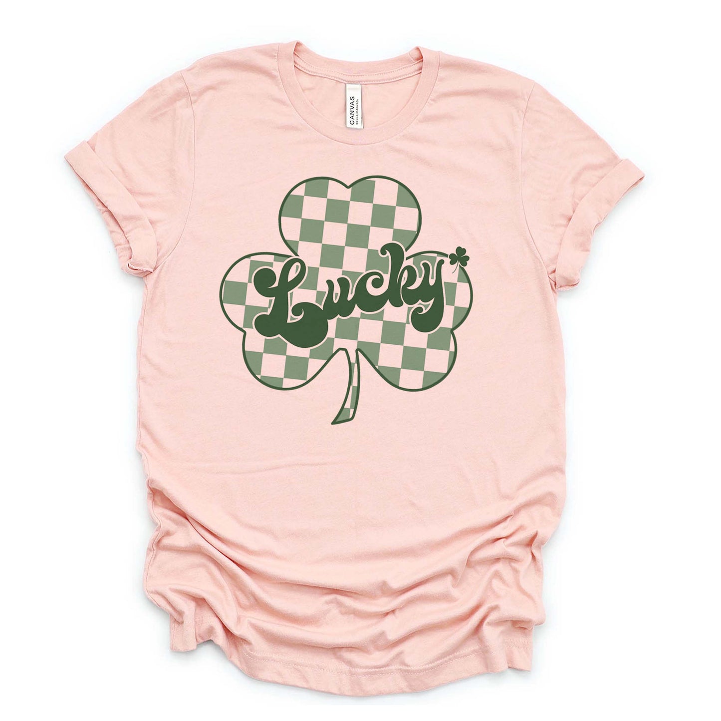 Lucky Checkered Shamrock