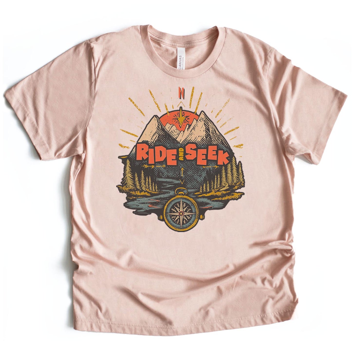 Ride and Seek Biking Tee