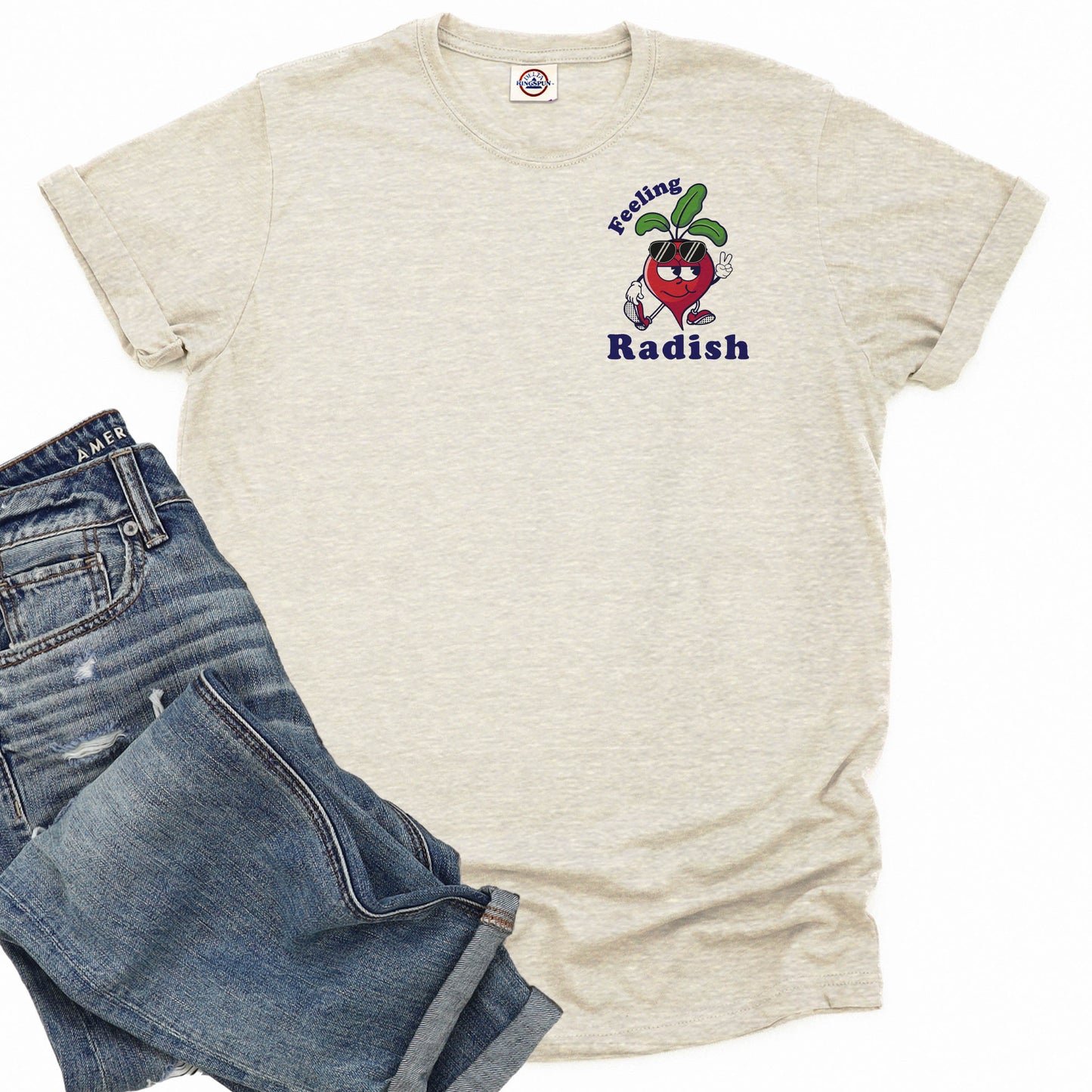 Feeling Radish Pocket print