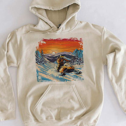 Vintage Snowmobile Sweatshirt