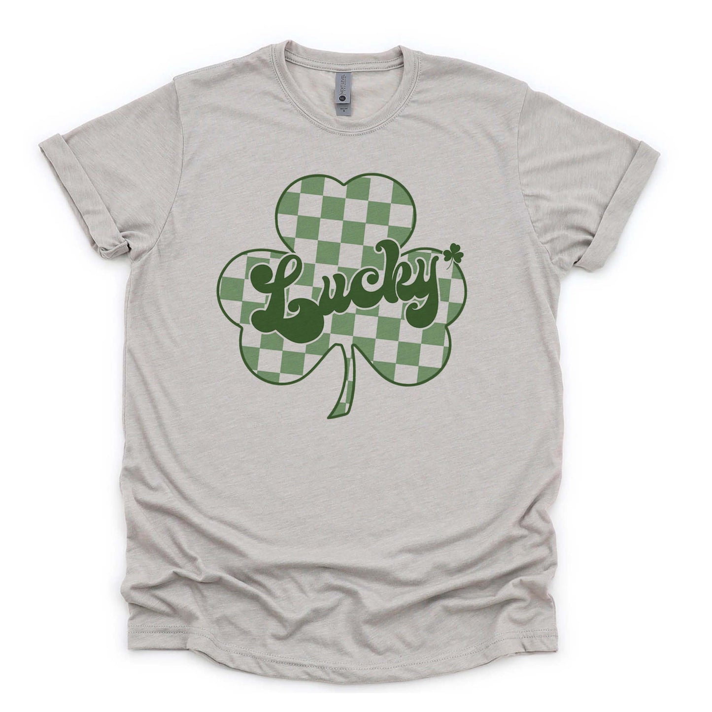 Lucky Checkered Shamrock