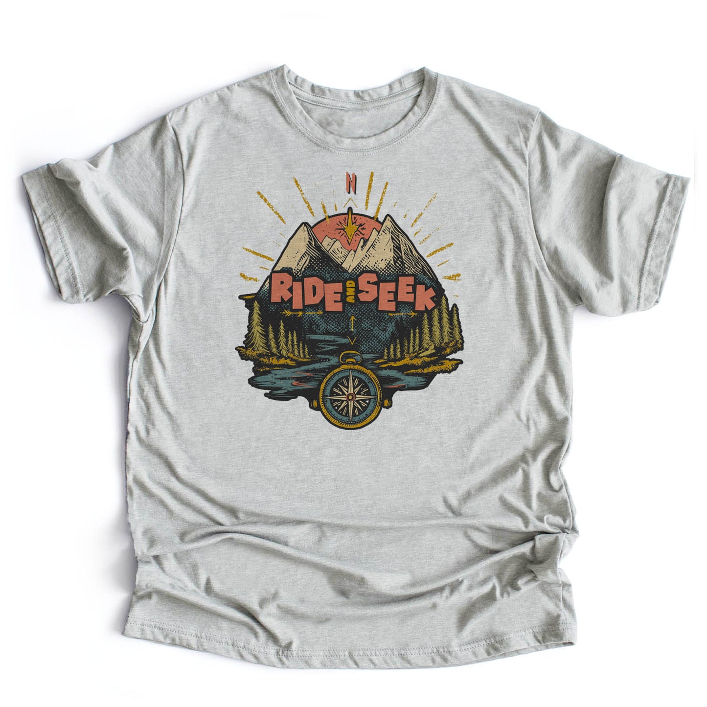 Ride and Seek Biking Tee