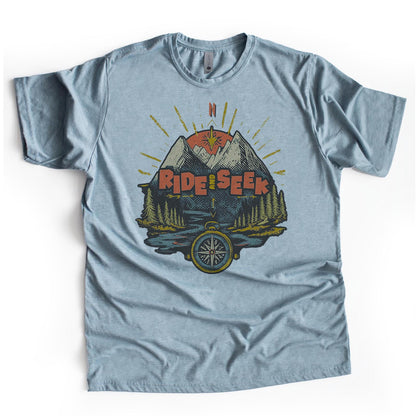 Ride and Seek Biking Tee