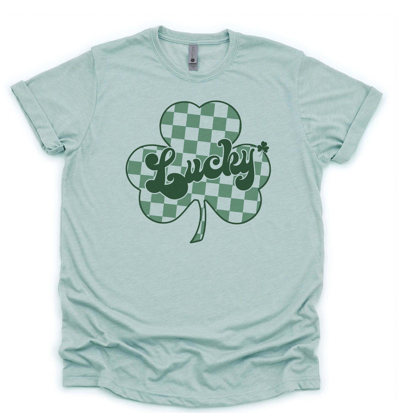 Lucky Checkered Shamrock