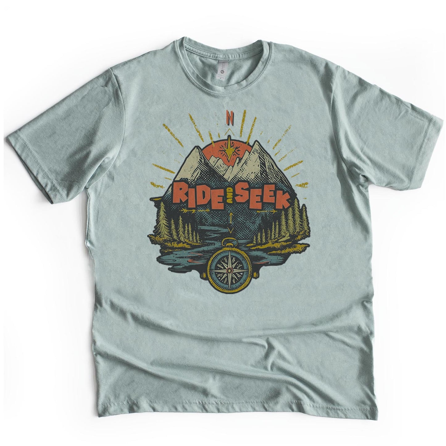 Ride and Seek Biking Tee