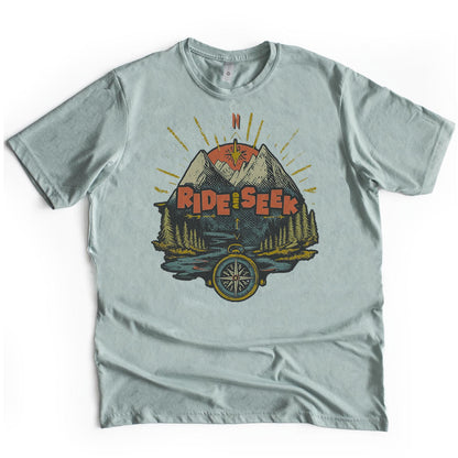 Ride and Seek Biking Tee