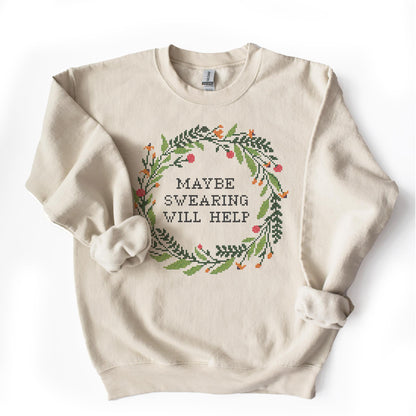 Maybe swearing will help
