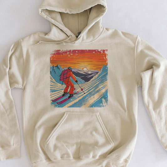 Vintage Skier Sweatshirt