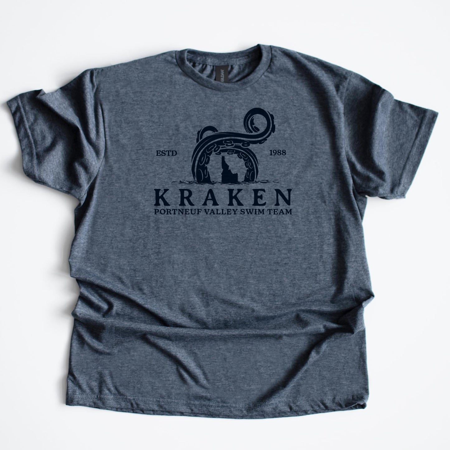 Kraken Swim Team Logo