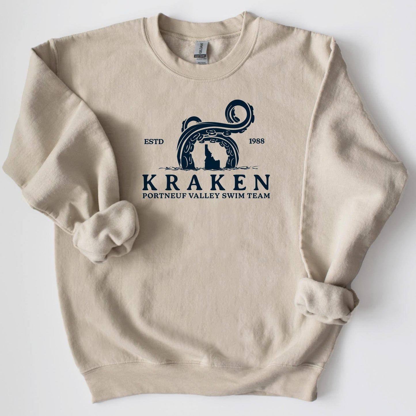 Kraken Swim Team Logo