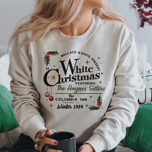 White Christmas Sweatshirts