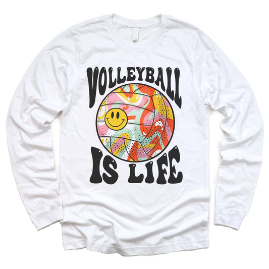 Volleyball is Life Long Sleeve Tee