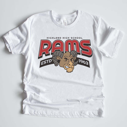 Vintage Ram Varsity Mascot Shirts