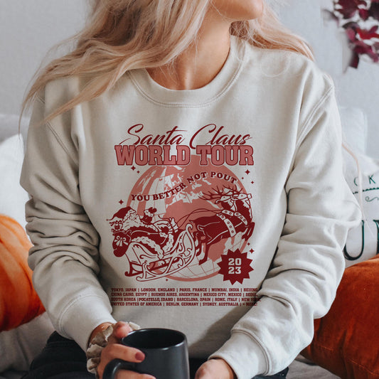 Santa Claus World Tour Sweatshirts