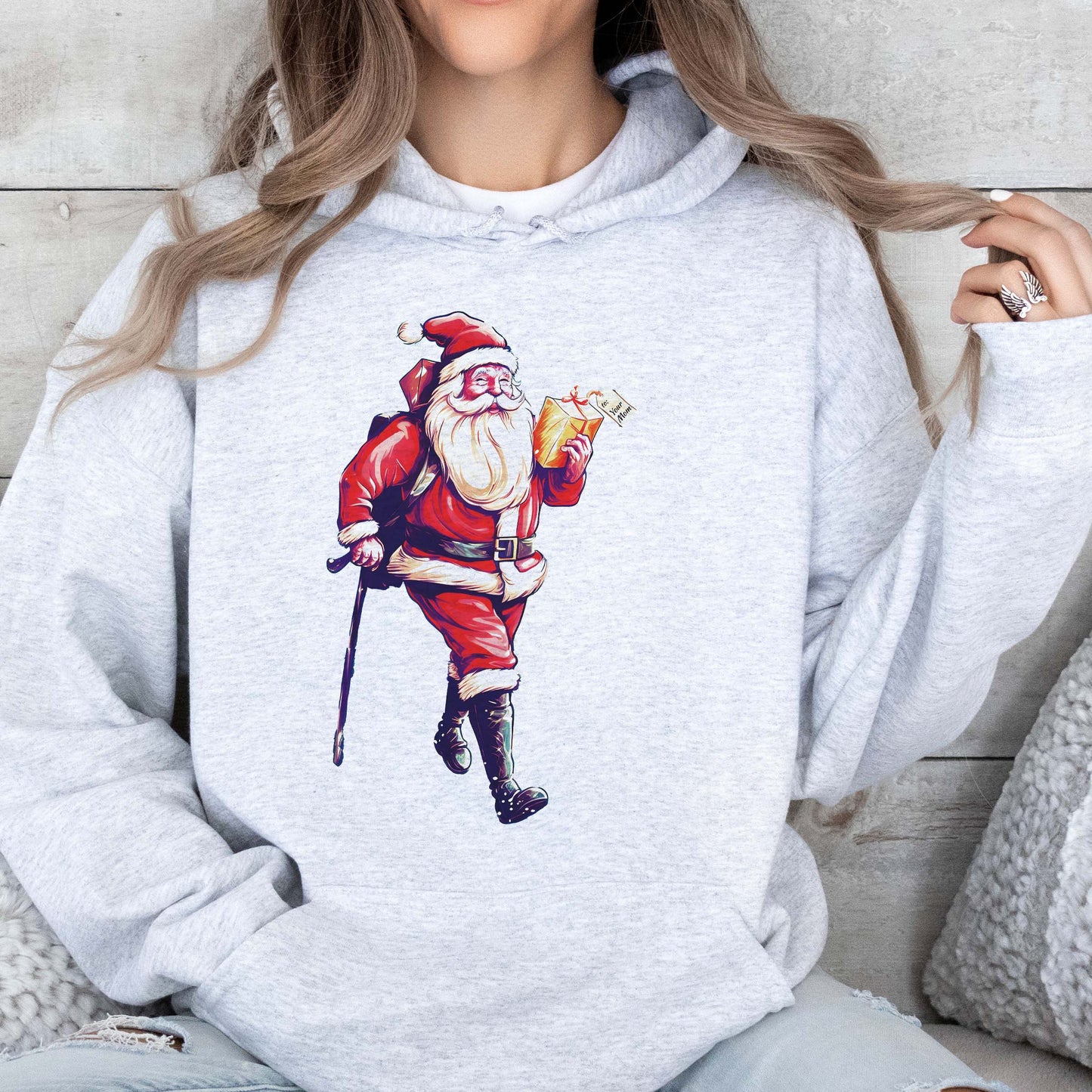 Your Mom and Santa Sweatshirts
