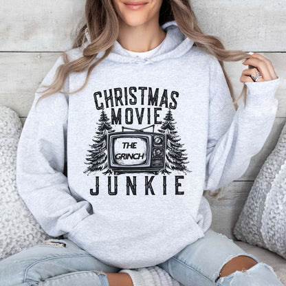 Christmas Movie Junkie Sweatshirts