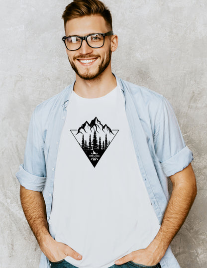 Idaho Mountains and Trees Tee